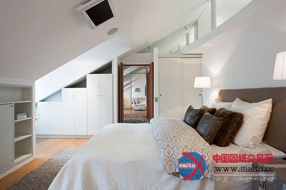 自然惬意!瑞典斯德哥尔摩阁楼公寓设计