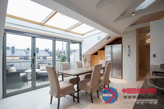 自然惬意!瑞典斯德哥尔摩阁楼公寓设计