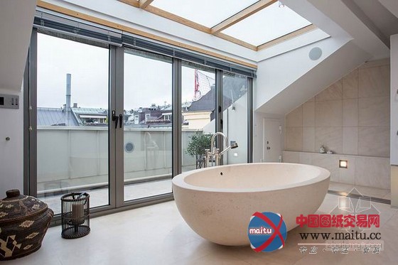 自然惬意!瑞典斯德哥尔摩阁楼公寓设计