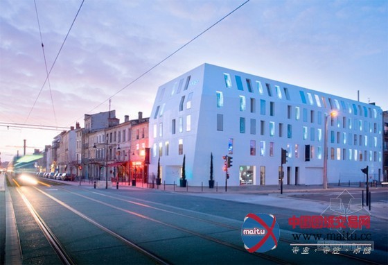 现代动感的法国波尔多Seekoo酒店设计