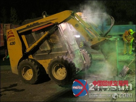 凯斯滑移:北京应急抢险大队的施工主力军