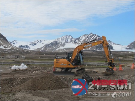 凯斯工程机械液压挖掘机助力挪威地质监测