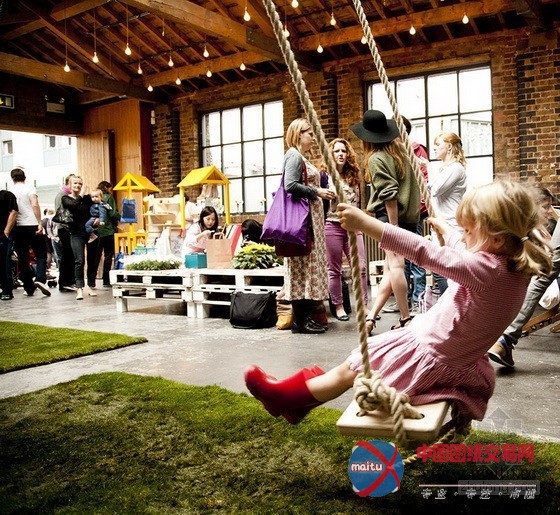 英国国王十字火车站野餐公园