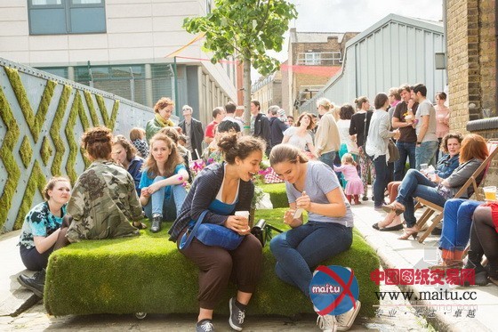 英国国王十字火车站野餐公园