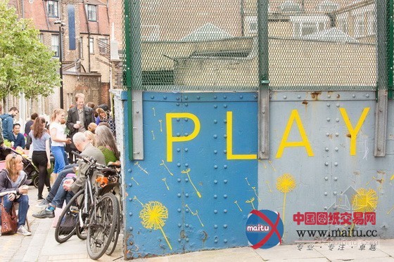 英国国王十字火车站野餐公园