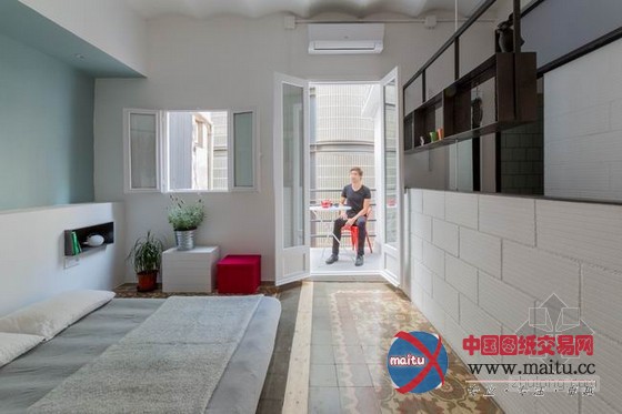 简约舒适!巴塞罗那废弃住宅大改造