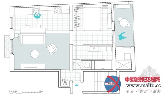 简约舒适!巴塞罗那废弃住宅大改造