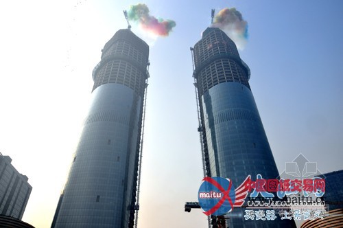 南昌最高楼封顶 江西“迈”入摩天楼300米时代