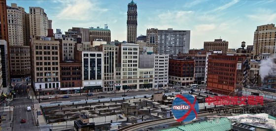 SHoP设计的底特律市中心原哈德逊地块多功能综合体