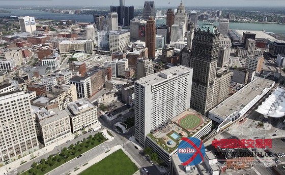 SHoP设计的底特律市中心原哈德逊地块多功能