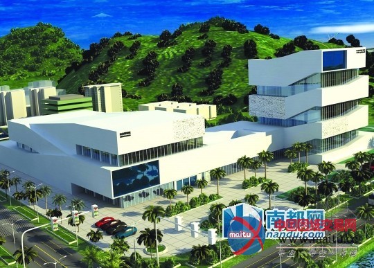 珠海博物馆和规划展览馆主体结构封顶