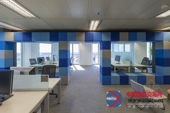 马德里谷歌办公室设计 色彩让空间充满活力