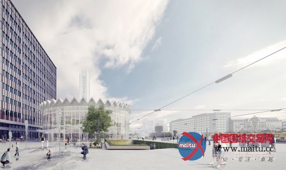 Gowinsiuta的方案在2013年华沙圆顶大厅“变脸”设计比赛中获奖