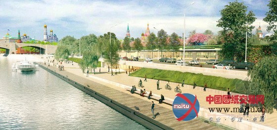 2013莫斯科Zaryadye公园设计竞赛二等奖