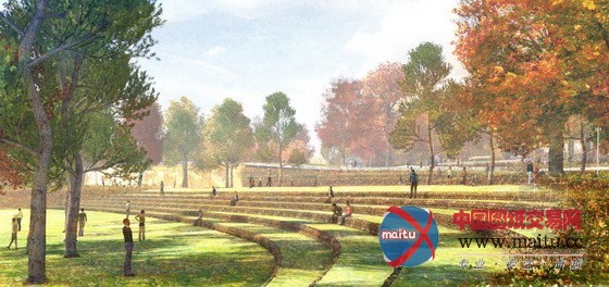 2013莫斯科Zaryadye公园设计竞赛二等奖