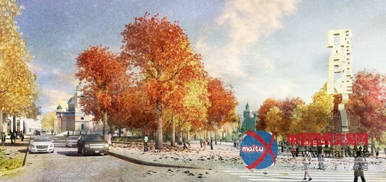 2013莫斯科Zaryadye公园设计竞赛二等奖