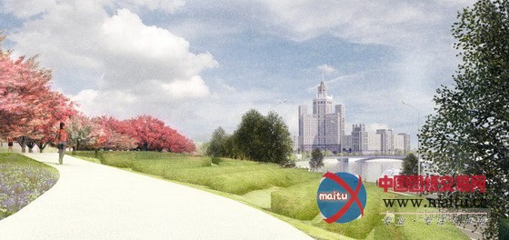 2013莫斯科Zaryadye公园设计竞赛二等奖