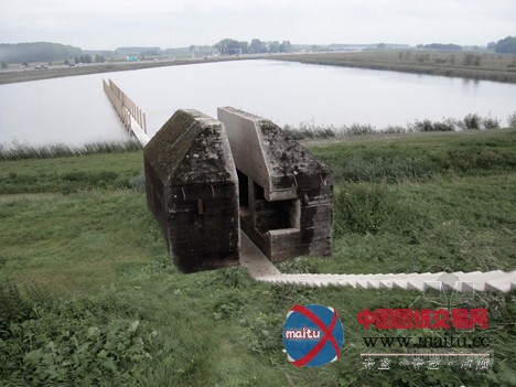 RAAAF等设计的荷兰一分为二的混凝土碉堡