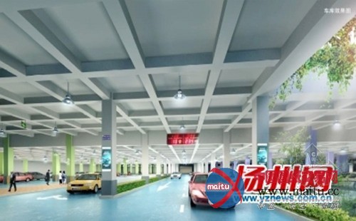 扬州最大“地下城”封顶 航母式空间可容5万人