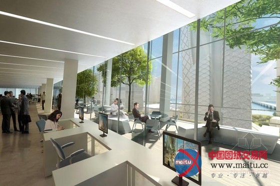 丹尼尔•李伯斯金设计的可持续性韩国纸灯笼和谐大厦