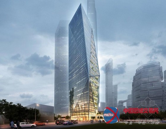 丹尼尔•李伯斯金设计的可持续性韩国纸灯笼和谐大厦