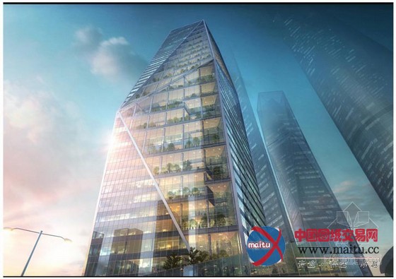 丹尼尔•李伯斯金设计的可持续性韩国纸灯笼和谐大厦