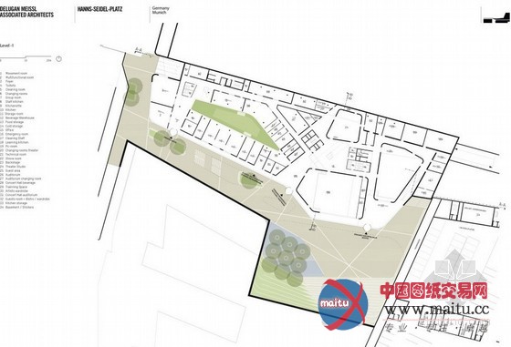 德鲁根•梅斯尔赢得慕尼黑多功能文化综合体设计权