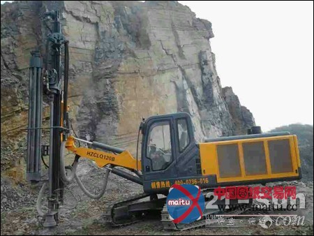 湖南恒至凿岩HZCLQ120B实现顺利交机