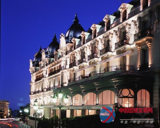 摩纳哥心脏地带 豪华度假酒店巴黎大饭店