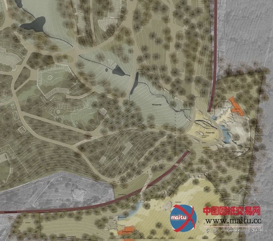 Rehwaldt LA事务所设计的德国伍珀塔尔动物园景不雅