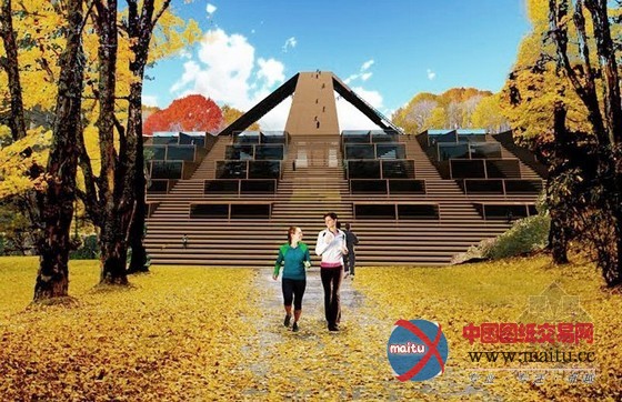 Visiondivision设计的瑞典超未来“幽默”建筑