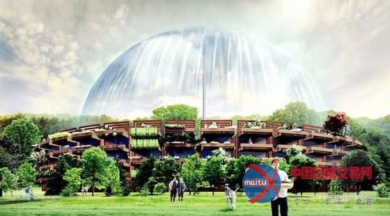 Visiondivision设计的瑞典超未来“幽默”建筑