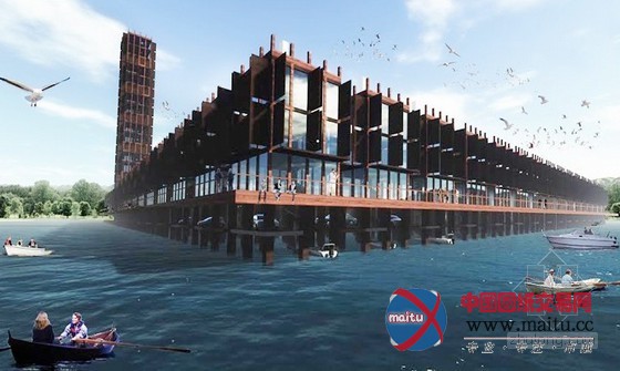 Visiondivision设计的瑞典超未来“幽默”建筑