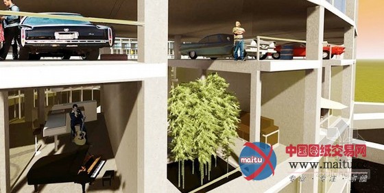 Visiondivision设计的瑞典超未来“幽默”建筑