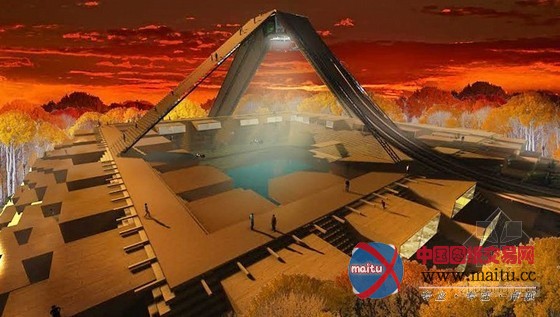 Visiondivision设计的瑞典超未来“幽默”建筑