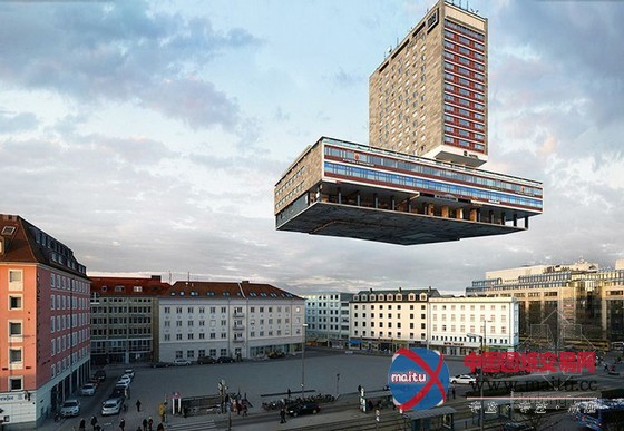 著名摄影师赋予一座普通慕尼黑建筑88种扭转方式