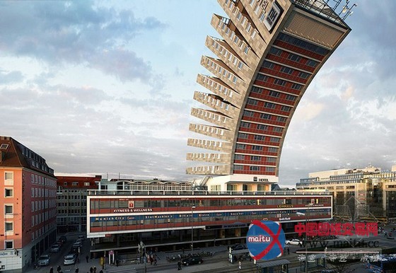 著名摄影师赋予一座普通慕尼黑建筑88种扭转方式