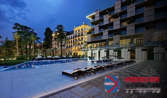 地中海式花园:斯洛文尼亚凯宾斯基皇宫酒店