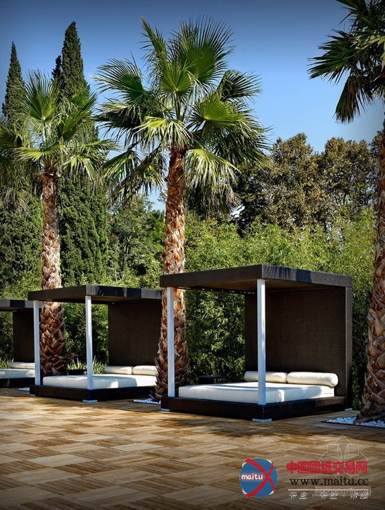 地中海式花园:斯洛文尼亚凯宾斯基皇宫酒店