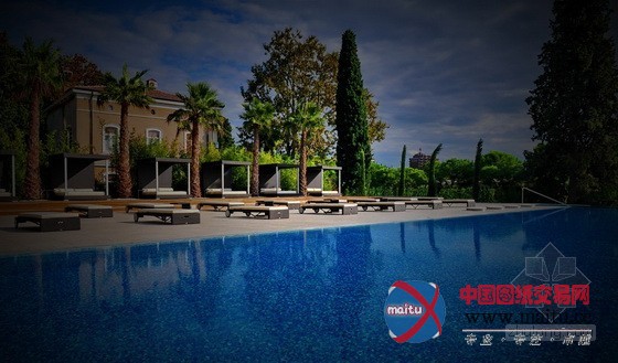 地中海式花园:斯洛文尼亚凯宾斯基皇宫酒店