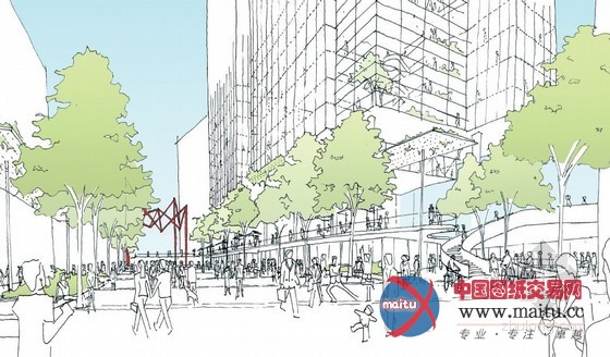 Johnson Pilton Walker荣获得帕拉玛塔广场项目设计比赛冠军