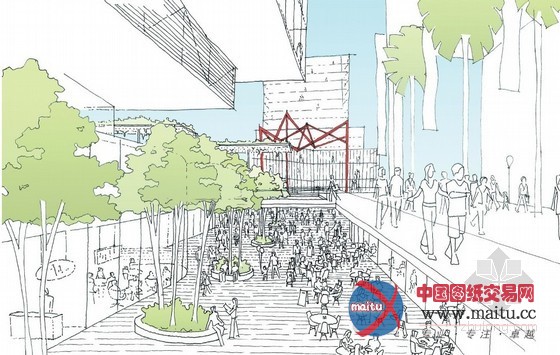 Johnson Pilton Walker荣获得帕拉玛塔广场项目设计比赛冠军