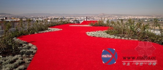 西班牙格拉纳达广场 城市中的农田景观