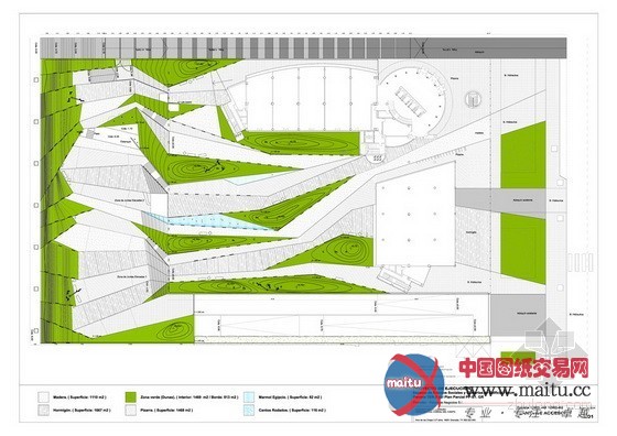 西班牙格拉纳达广场 城市中的农田景观