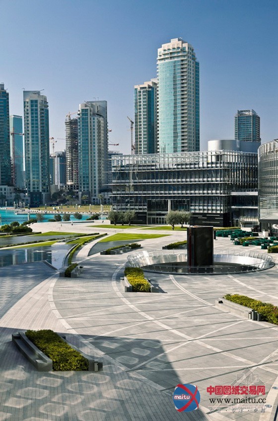 SWA设计的迪拜哈利法塔摩天大楼公园