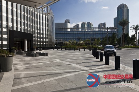 SWA设计的迪拜哈利法塔摩天大楼公园