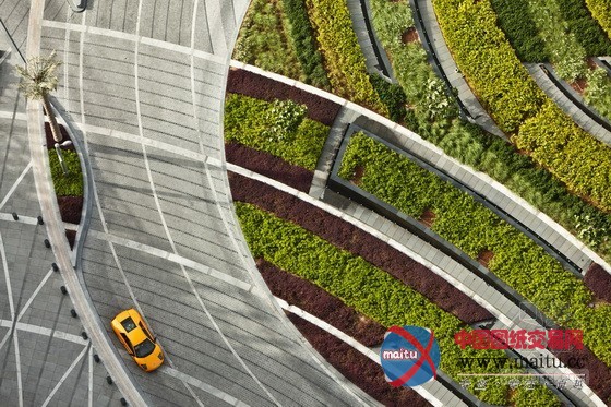 SWA设计的迪拜哈利法塔摩天大楼公园