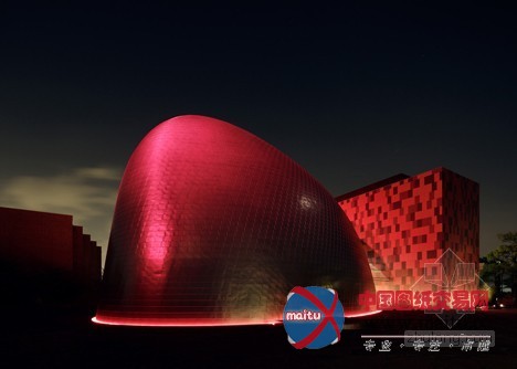 k/o设计日本音乐大学银色圆顶建筑