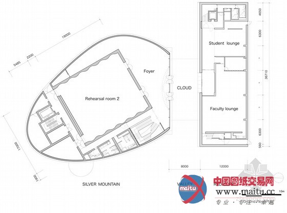 k/o设计日本音乐大学银色圆顶建筑