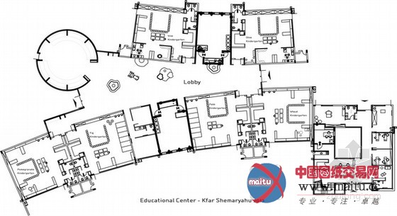 独特组合!以色列幼儿园装修设计